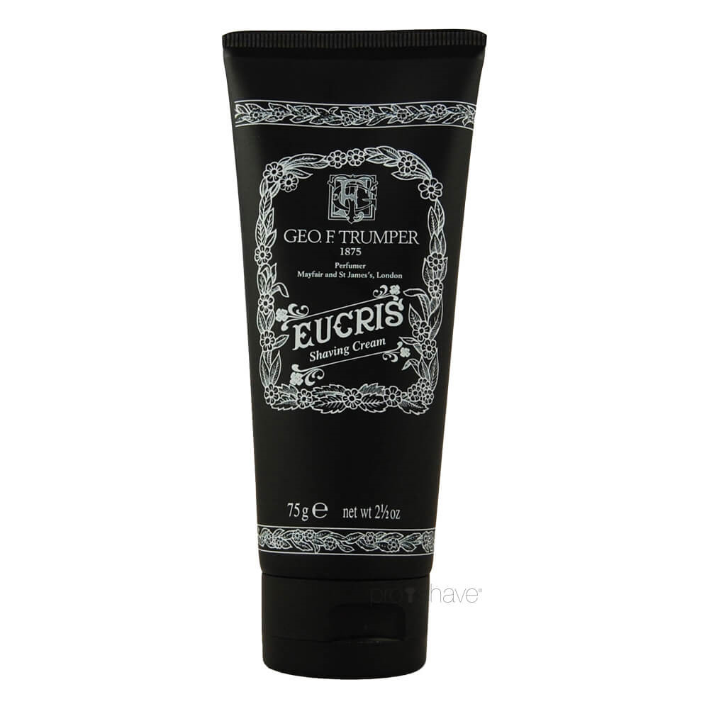 Se Geo F Trumper Barbercreme på tube, Eucris, 75 gr. hos Proshave